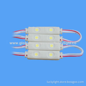 Waterproof Injection LED Modules, 3528 LED, 2 LEDs, 12V DC Voltage